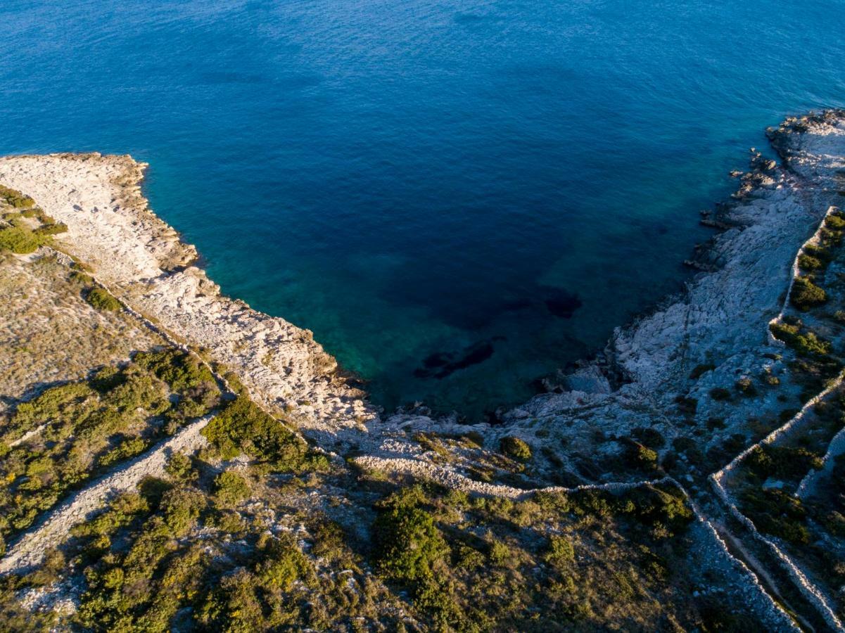 Villa Diomedes With The Sea View And The Pool Rogoznica  Exterior foto